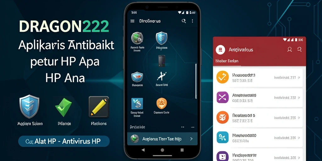 Antarmuka DRAGON222 yang sederhana dan fungsional untuk perlindungan HP.